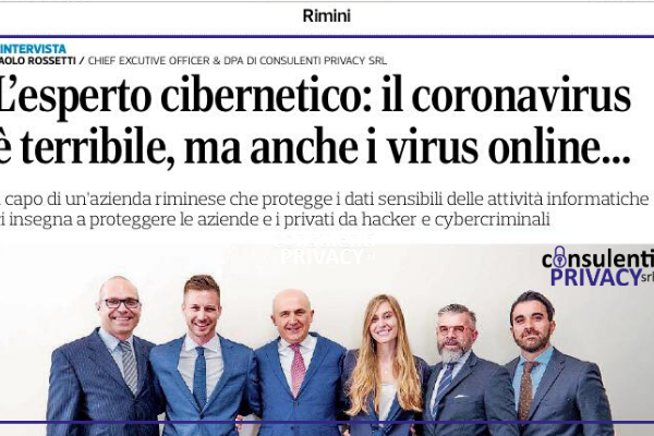 Consulenti Privacy - intervista corriere