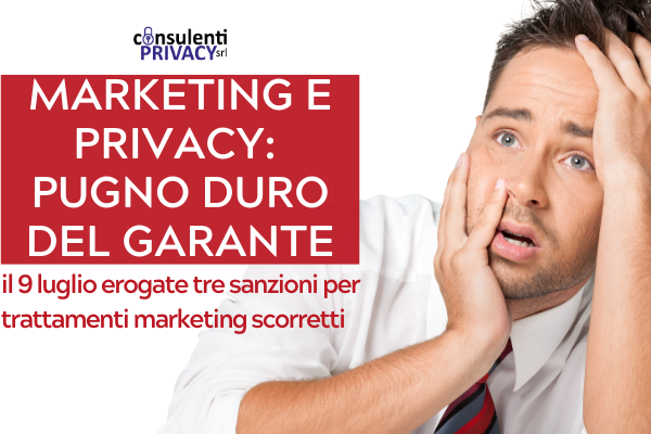 Marketing a norma privacy GDPR - Consulenti Privacy
