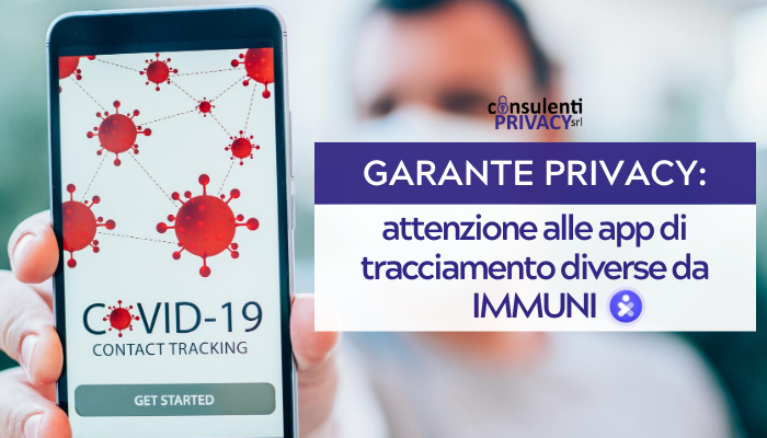 privacy app tracciamento