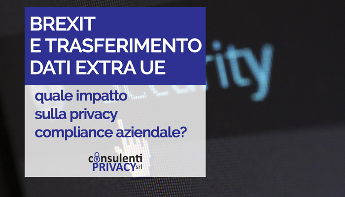 Trasferimento dati extra ue - redazione privacy policy