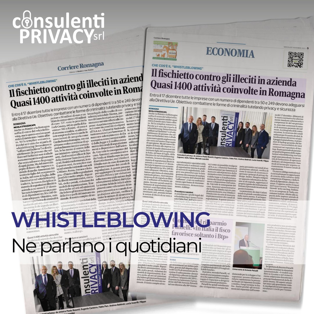 Cos è il il Whistleblowing - CP